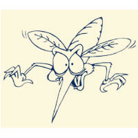 struggled with mosquitos