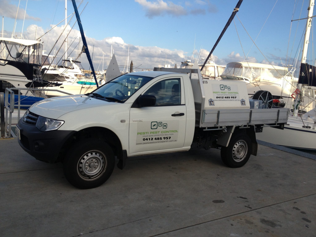 Pesti pest control van